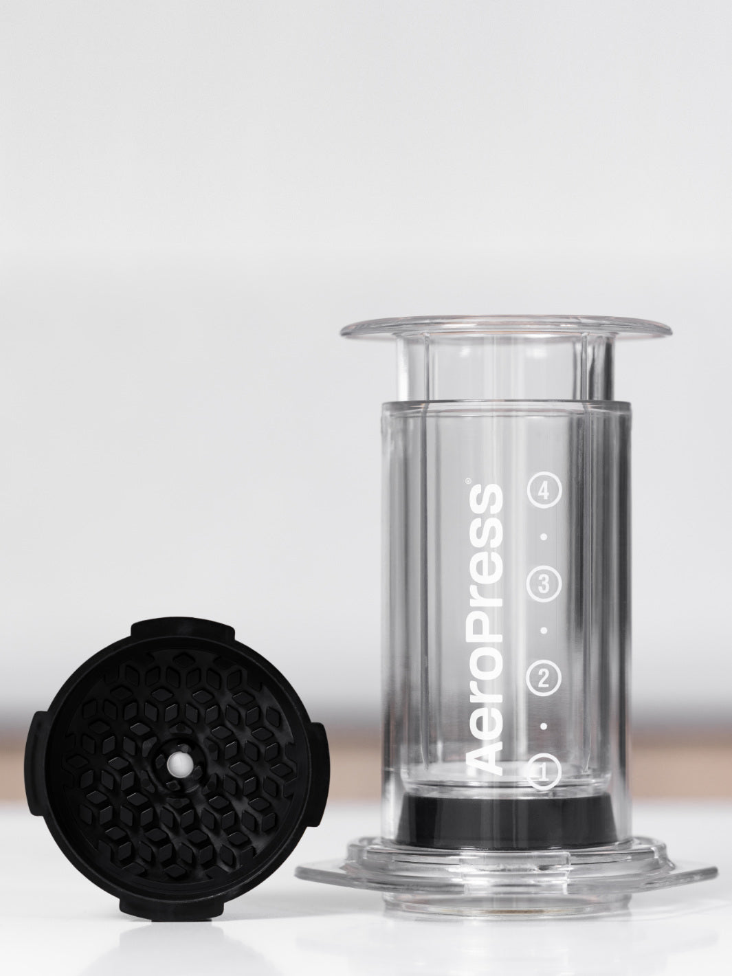 AeroPress Clear Coffee Maker (Transparent) (Damaged Box)