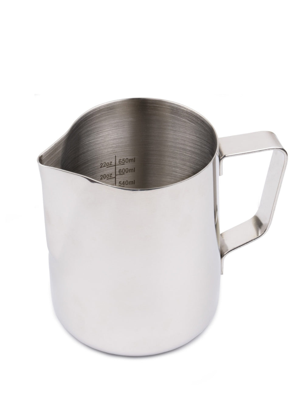 Photo of REVOLUTION Stainless Steel Pitcher (w/ internal measurements) ( 887ml (30oz) ) [ Revolution ] [ Milk Pitchers ]