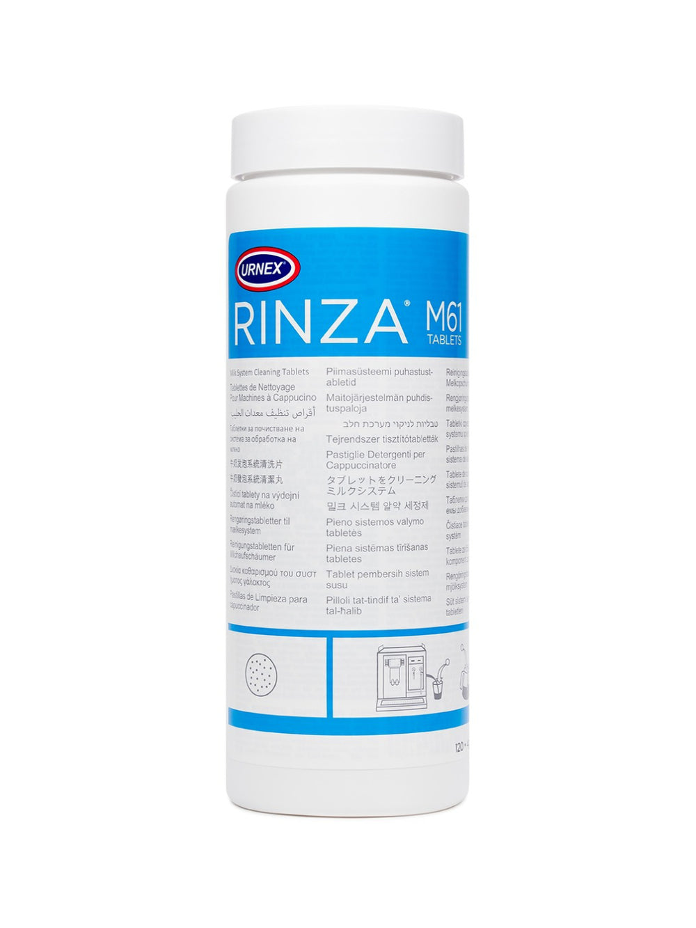 Photo of URNEX Rinza Tablets (M61) (480g/16.9oz) ( 1 Unit ) [ Urnex ] [ Cleaners ]