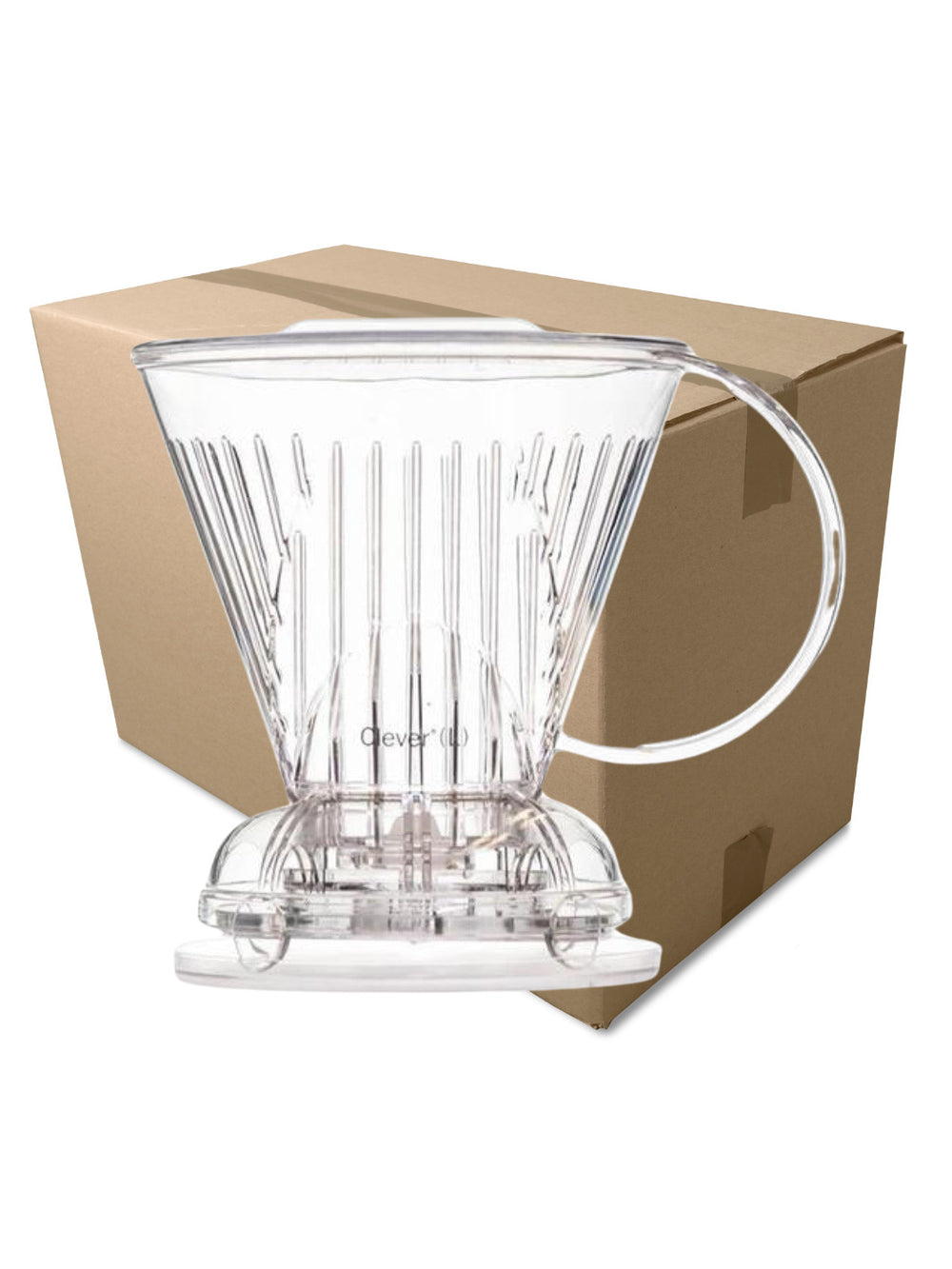 Photo of CLEVER Dripper ( Clear 12 Units (1 Case) ) [ Clever / HandyBrew ] [ Steep and Release Brewers ]