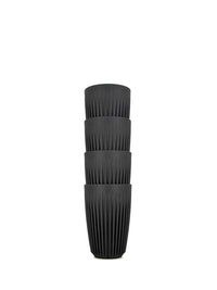 Photo of HUSKEE Original Cup (355ml/12oz) ( Charcoal 4-Pack ) [ Huskee ] [ Coffee Cups ]