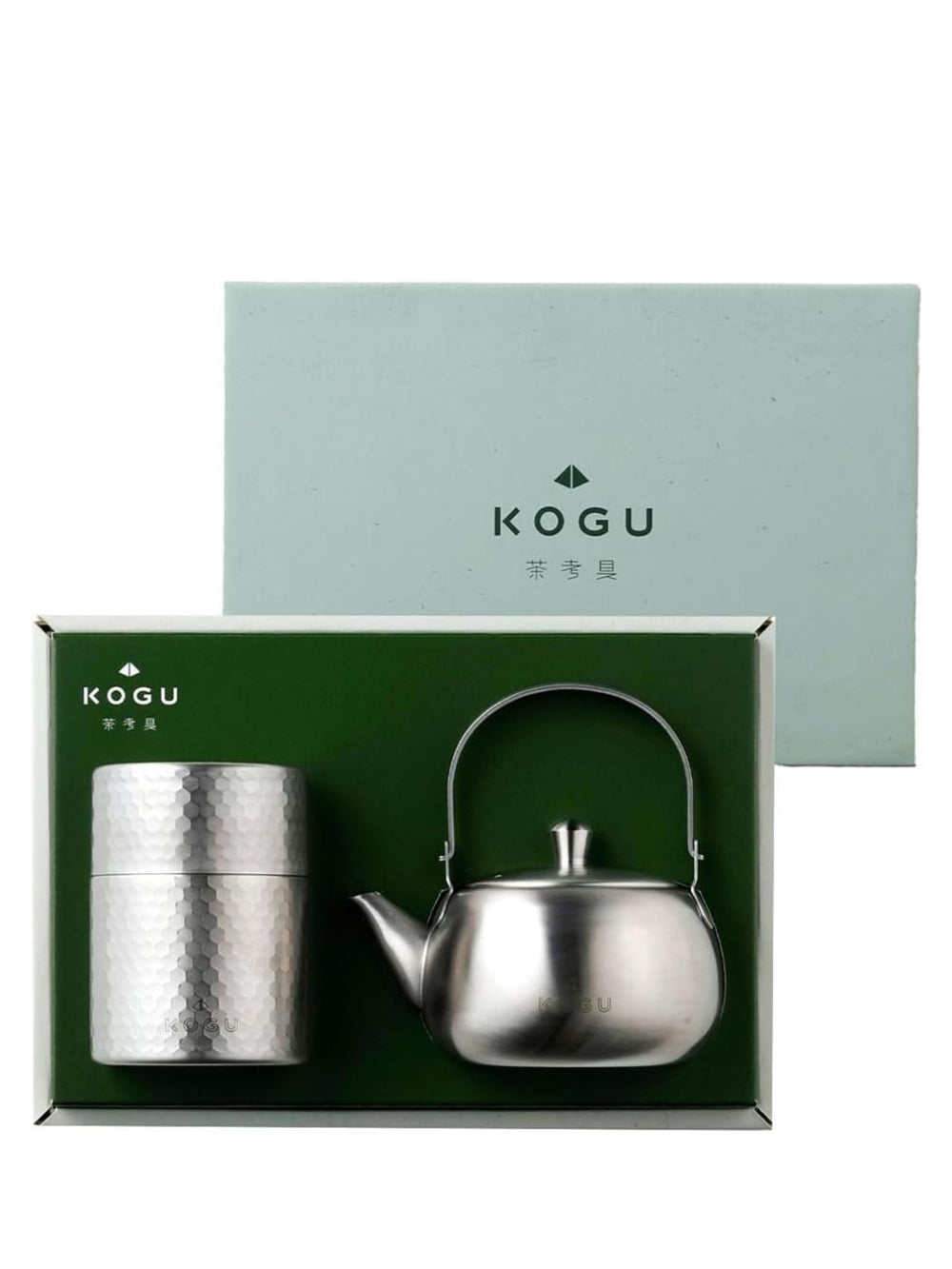Photo of KOGU 2-Piece Tea Set (Kyusu Teapot and Tea Canister) ( Default Title ) [ KOGU ] [ Tea Equipment ]