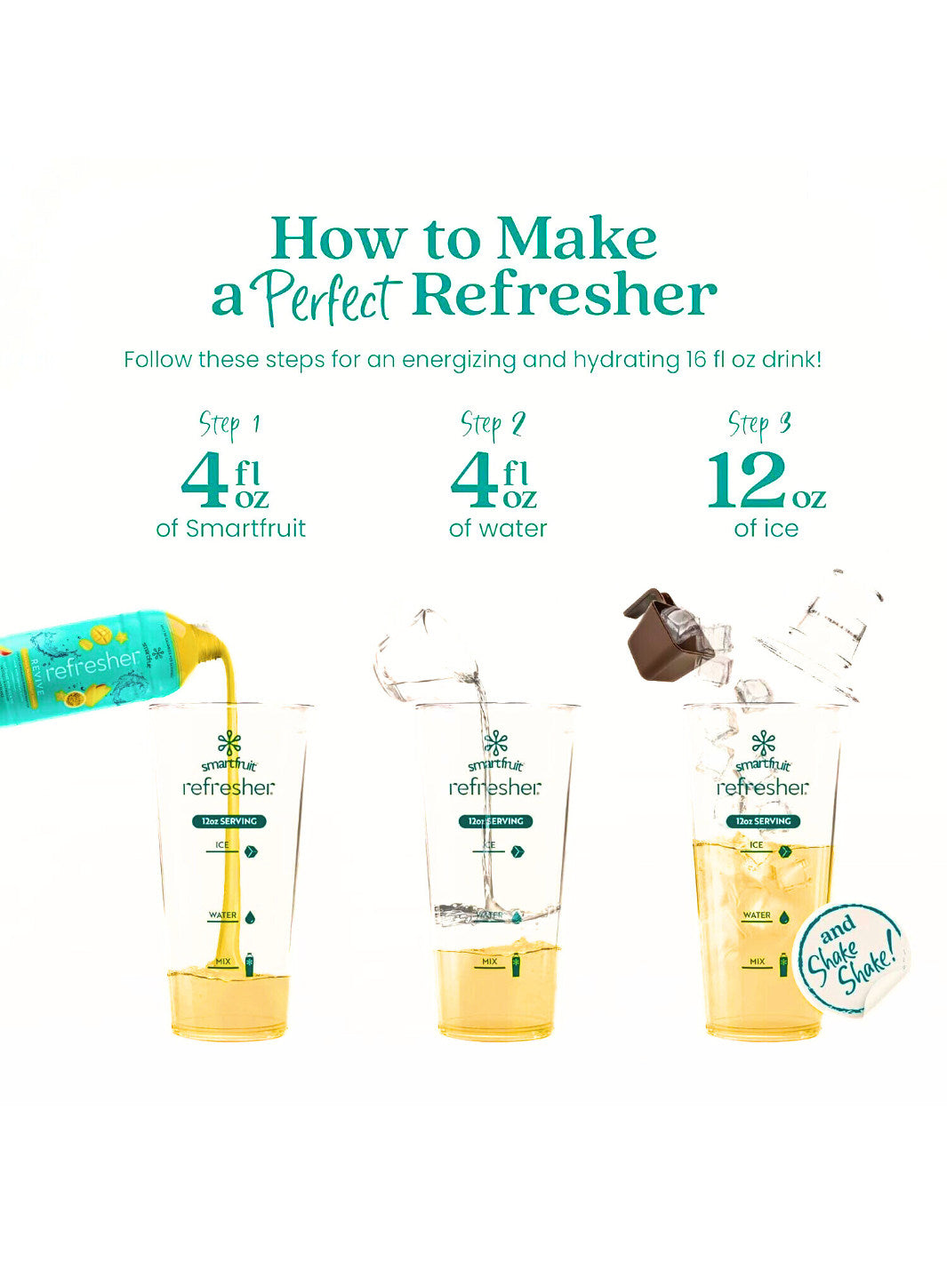 SmartFruit Revive Refresher (1419.53ml/48oz) (Star Fruit, Passion Fruit, Mango)