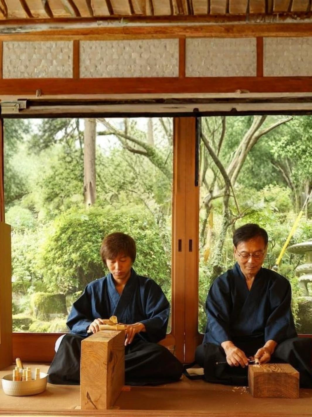 MATSU KAZE TEA Chikumeido Chasen - Shin Kazuho