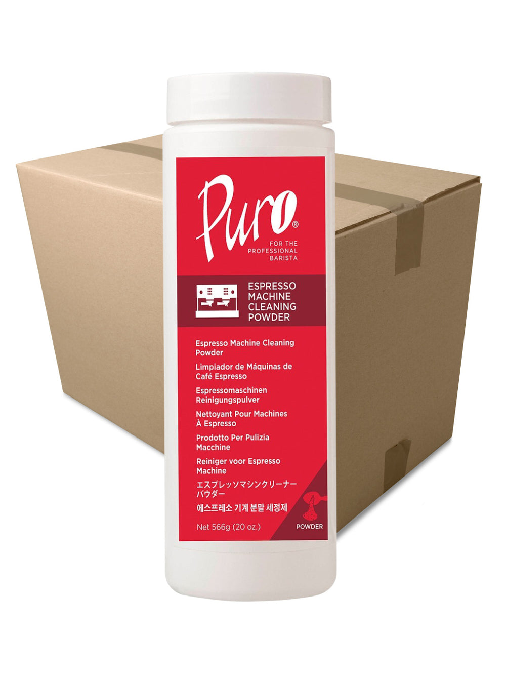 Photo of URNEX Puro Machine Cleaner (566g/20oz) ( 12 Units (1 Case) ) [ Urnex ] [ Cleaners ]