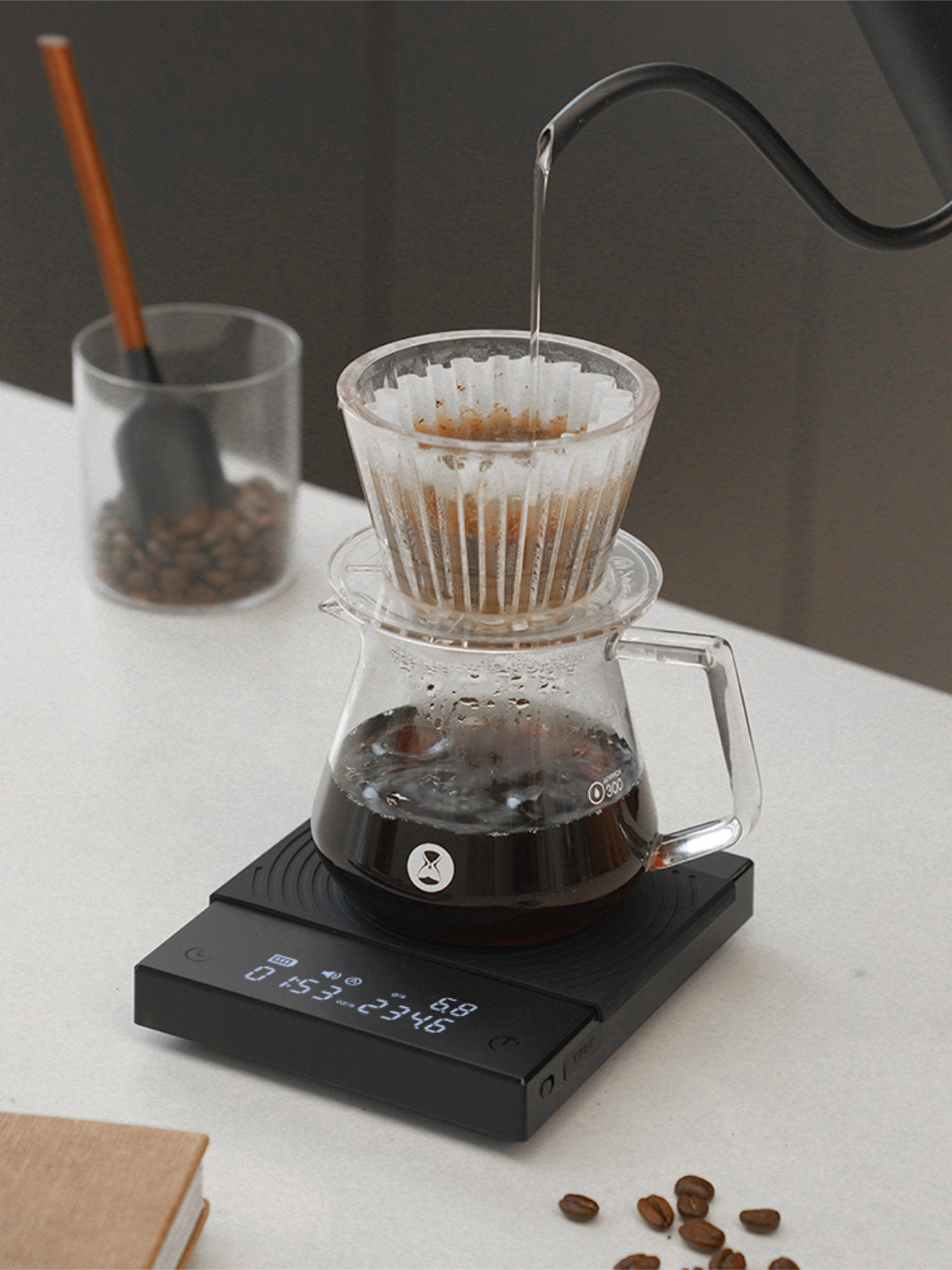 TIMEMORE Black Mirror BASIC 2 Coffee Scale (Black) (Lightly Used)