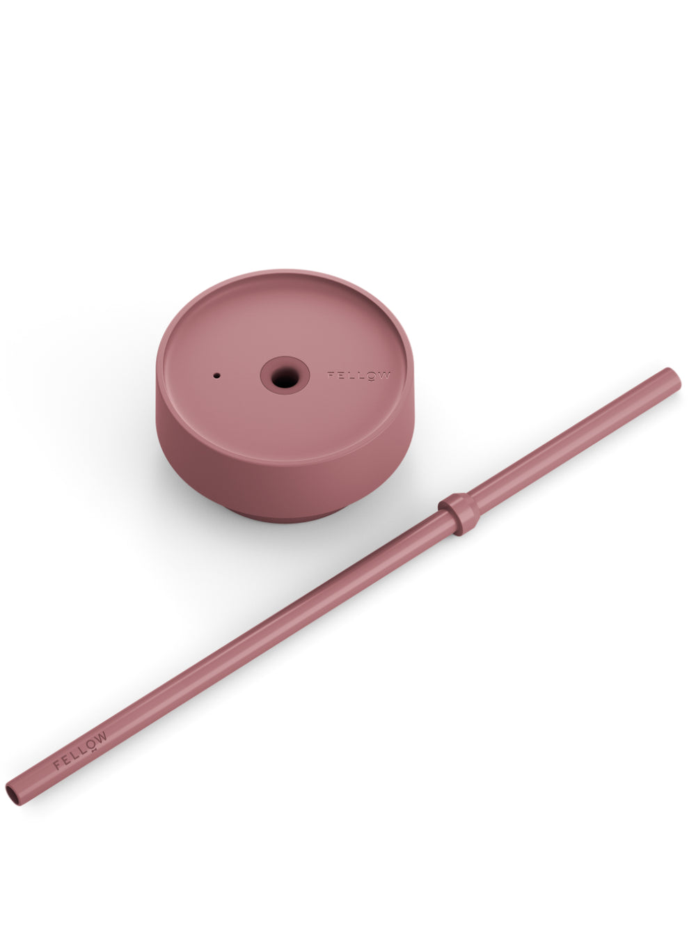 Photo of FELLOW Carter Cold Replacement Lid + Straw (474ml/16oz) ( Desert Rose ) [ Fellow ] [ Parts ]