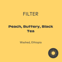 Photo of Luna Coffee - Techno Peach: Habtamu Fikadu ( ) [ Luna Coffee ] [ Coffee ]