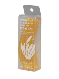 Photo of HARIO V60-02 Suiren Dripper Replacement Ribs (6-Pack) ( ) [ HARIO ] [ Parts ]