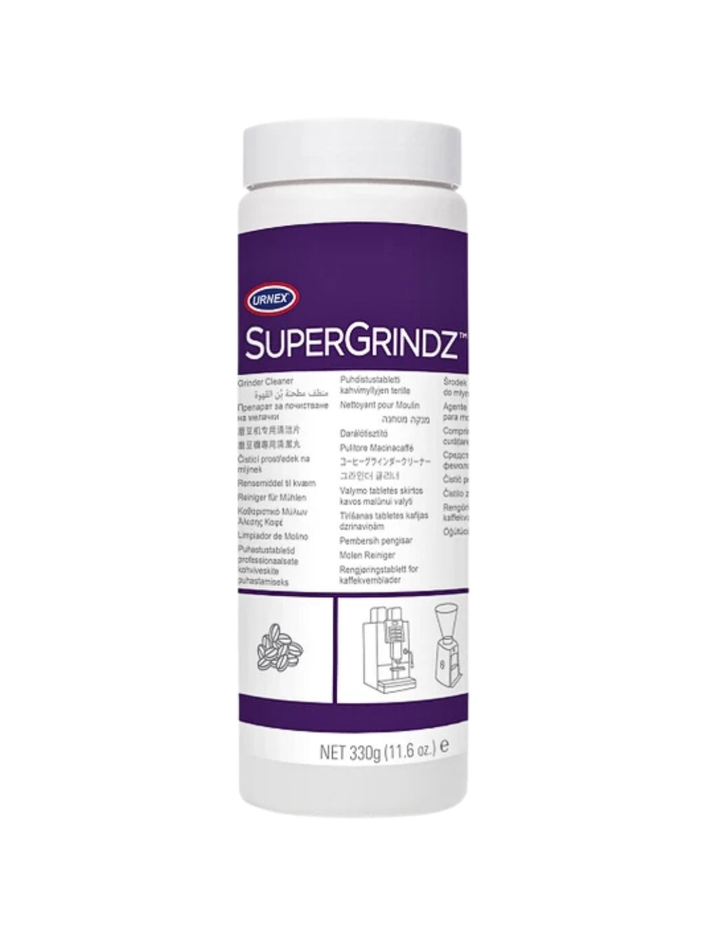 Photo of URNEX SuperGrindz Superautomatic Grinder Cleaner (330g/11.6oz) ( 1 Unit ) [ Urnex ] [ Cleaners ]