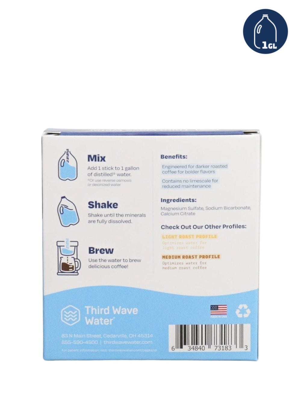 Photo of THIRD WAVE WATER Dark Roast Profile Sachets ( ) [ Third Wave Water ] [ Water Enhancement ]