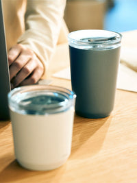 Photo of KINTO TO GO TUMBLER (with plug) (240ml/8oz) (White) (Lightly Used) ( ) [ Yard Sale ] [ Yard Sale ]