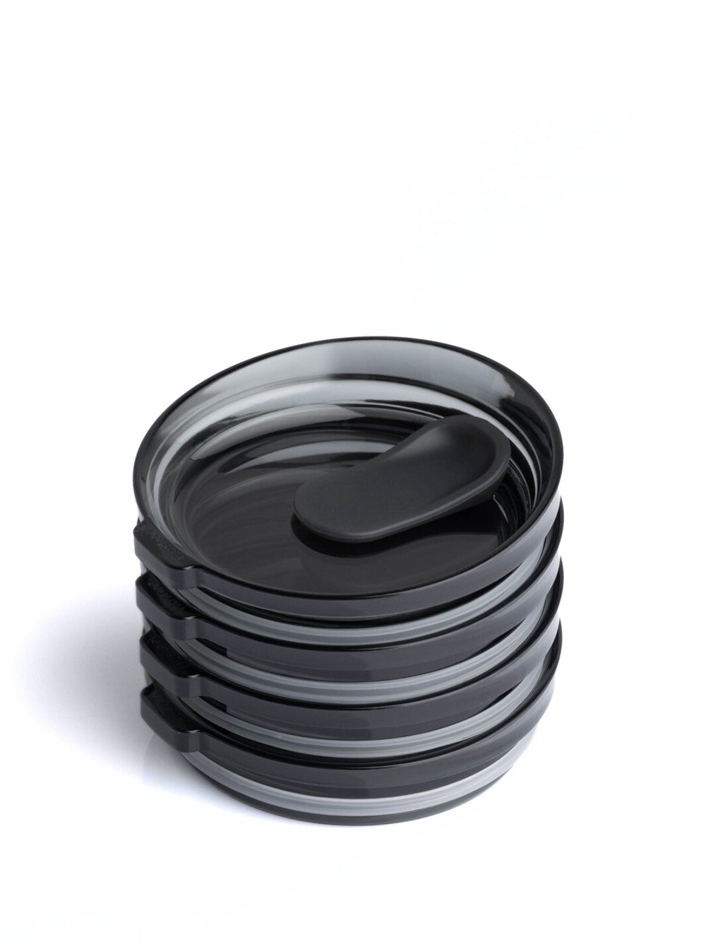 Photo of HUSKEE Renew Stopper Lid (177-473ml/6-16oz) ( Smoke 4-Pack ) [ Huskee ] [ Parts ]