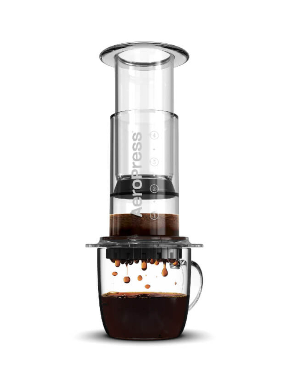 AeroPress Clear Coffee Maker (Transparent) (Damaged Box)