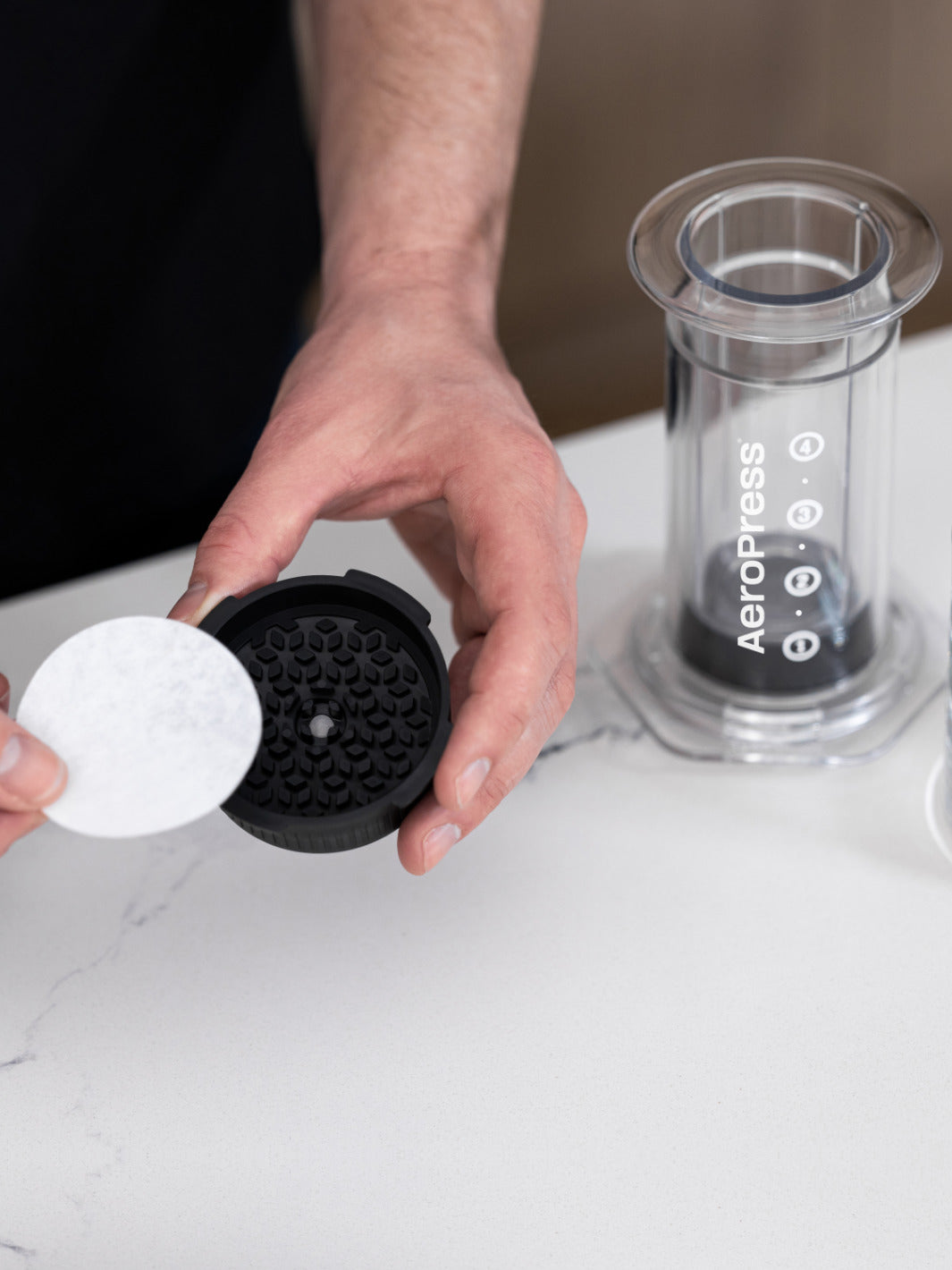 AeroPress Clear Coffee Maker (Transparent) (Damaged Box)