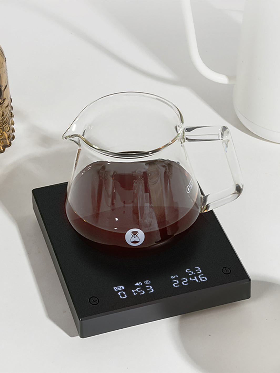 TIMEMORE Black Mirror BASIC 2 Coffee Scale (Black) (Lightly Used)