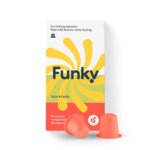 Photo of Doubleshot - Funky: Nespresso-Compatible Capsule (10 pack) ( ) [ Doubleshot ] [ Coffee ]