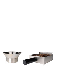 Photo of ROEST Replacement Large Hopper and Cooling Tray Set (200g/7.05oz) ( Black ) [ ROEST ] [ Parts ]