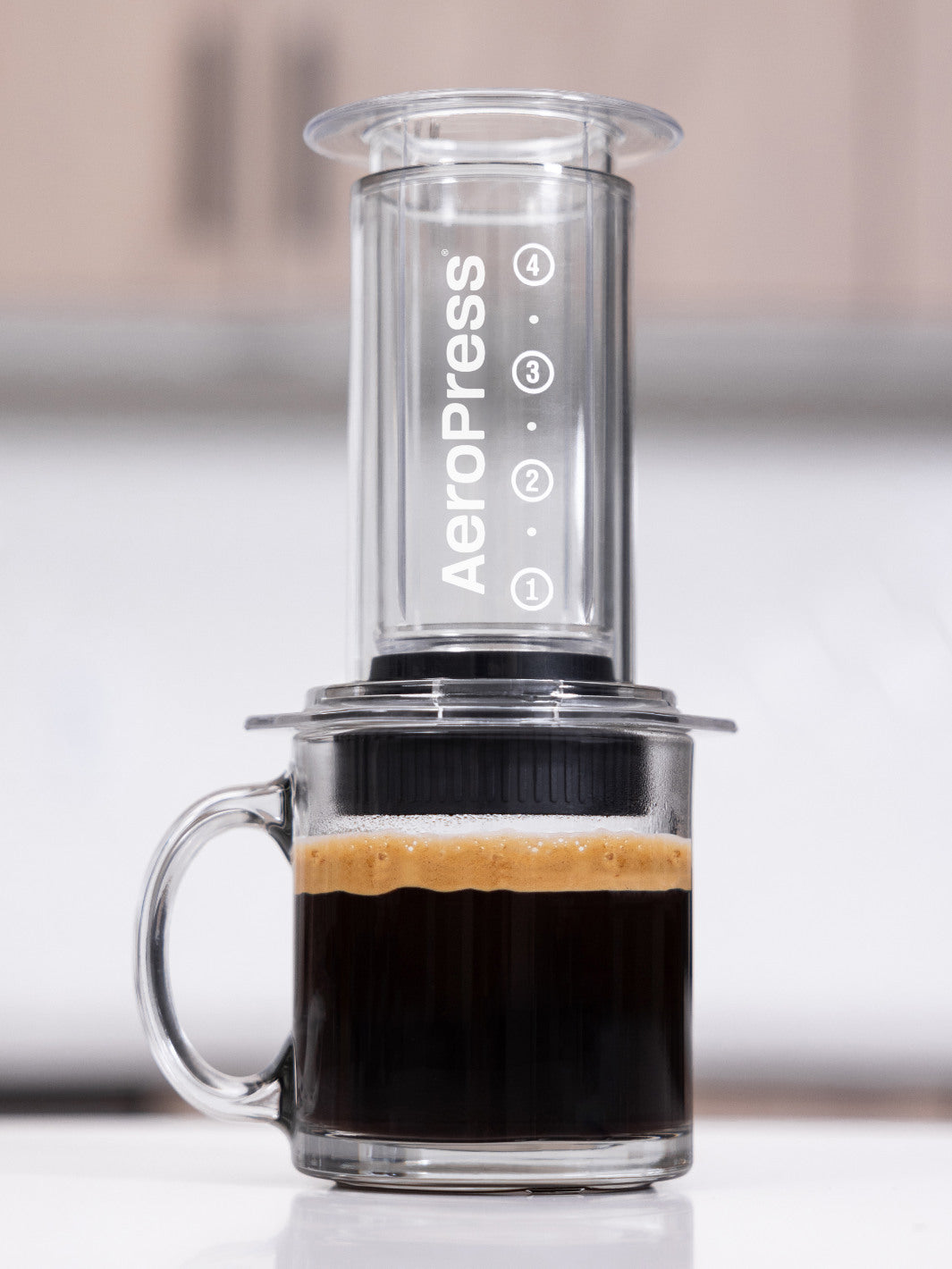 AeroPress Clear Coffee Maker (Transparent) (Damaged Box)