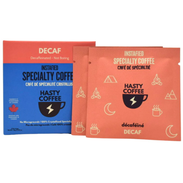Hasty Instant Specialty Coffee - Decaf Box (4-pack)