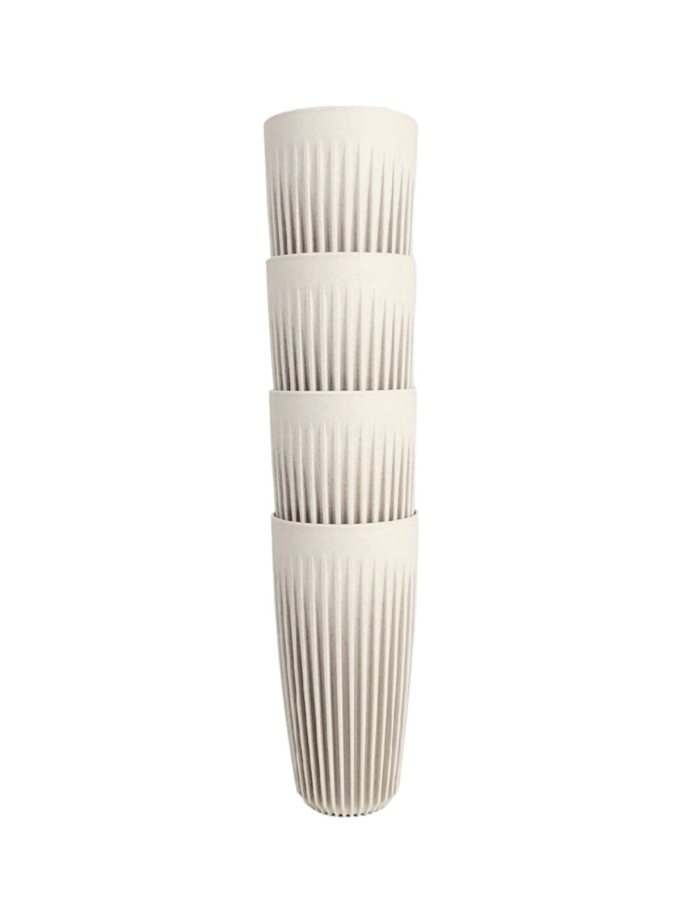 Photo of HUSKEE Original Cup (473ml/16oz) ( Natural 4-Pack ) [ Huskee ] [ Coffee Cups ]