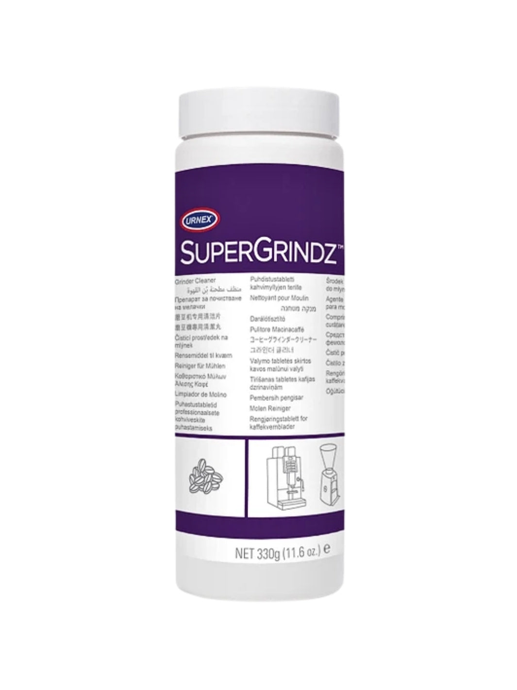 URNEX Supergrindz Superautomatic Grinder Cleaner (330g/11.6oz)