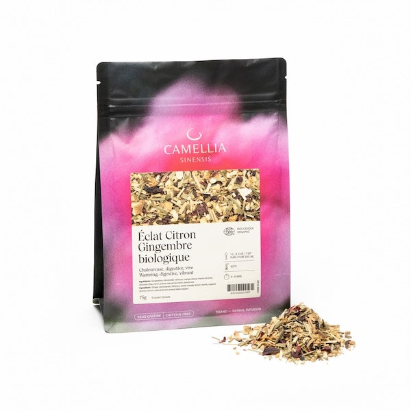 Camellia Sinensis - Lemon Ginger Burst Organic (75g bag)