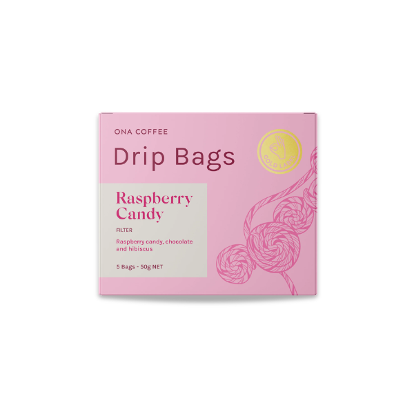 Photo of ONA Coffee - Raspberry Candy Drip Bags ( Default Title ) [ ONA Coffee ] [ Coffee ]