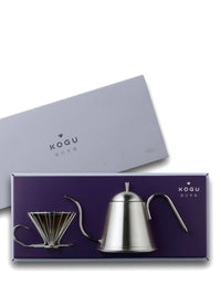 Photo of KOGU 2-Piece Coffee Set (Itteki SS Kettle + Pourover Dripper) ( Default Title ) [ KOGU ] [ Coffee Kits ]