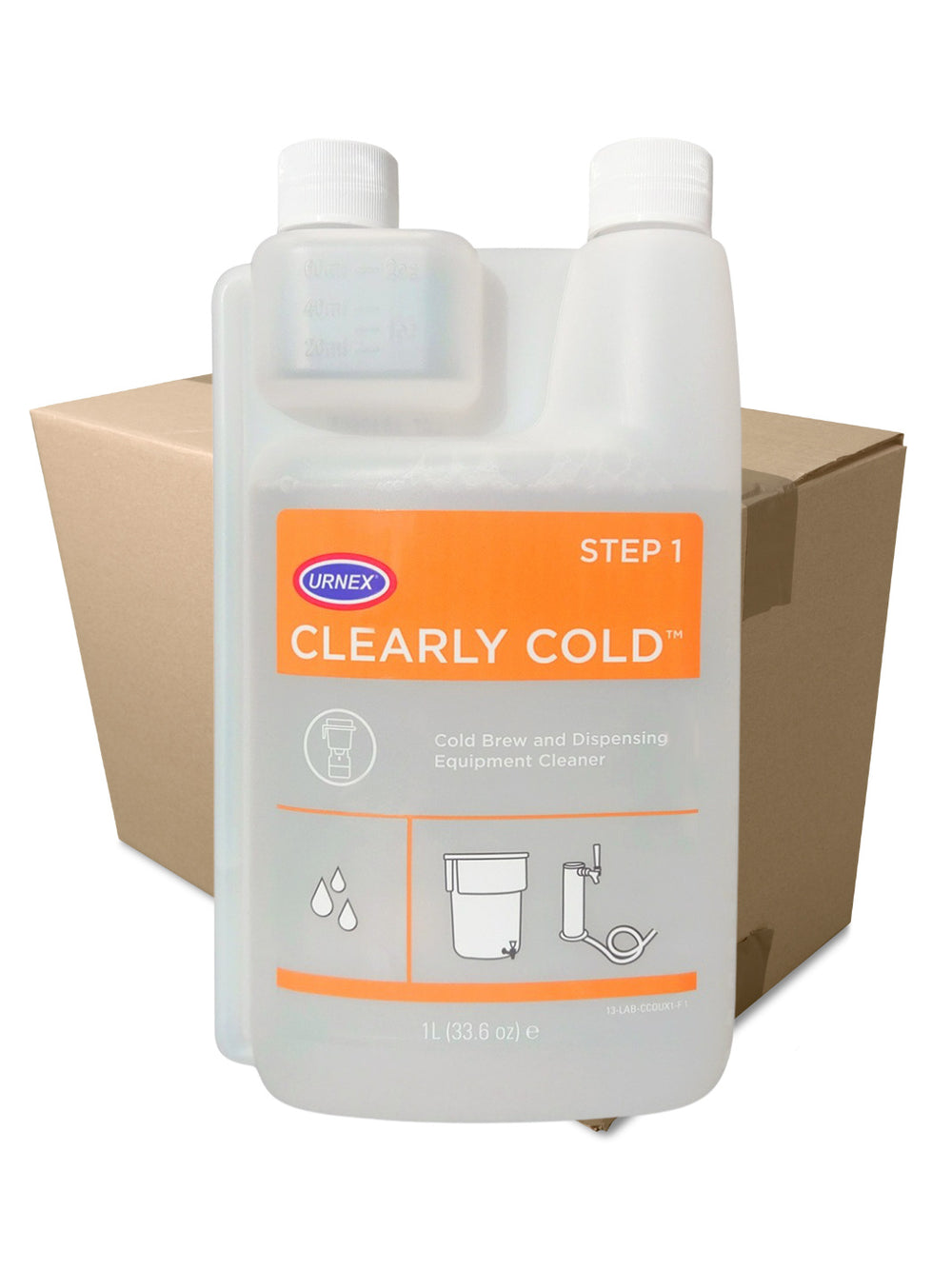 Photo of URNEX Clearly Cold Brew Cleaner (1000ml/33.8oz) ( 2 Units (1 Case) ) [ Urnex ] [ Cleaners ]