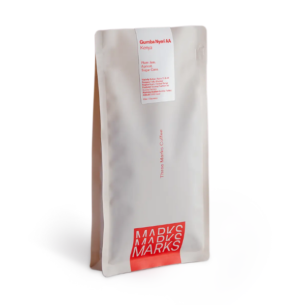 Photo of Three Marks - Gumba Nyeri AA ( Default Title ) [ Three Marks Coffee ] [ Coffee ]