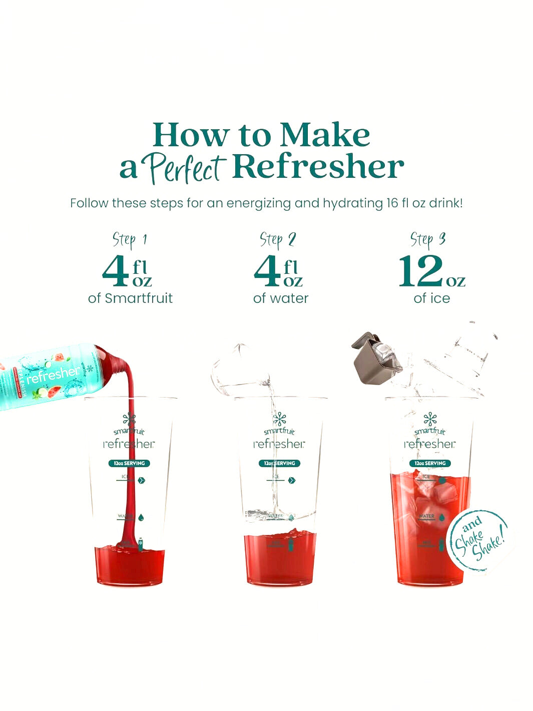 SmartFruit Replenish Refresher (1419.53ml/48oz) (Watermelon, Cucumber, Mint)