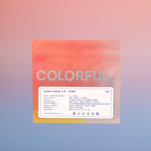 Photo of Colorfull - Lychee-Peachey 2.0 ( ) [ Colorfull Coffee ] [ Coffee ]