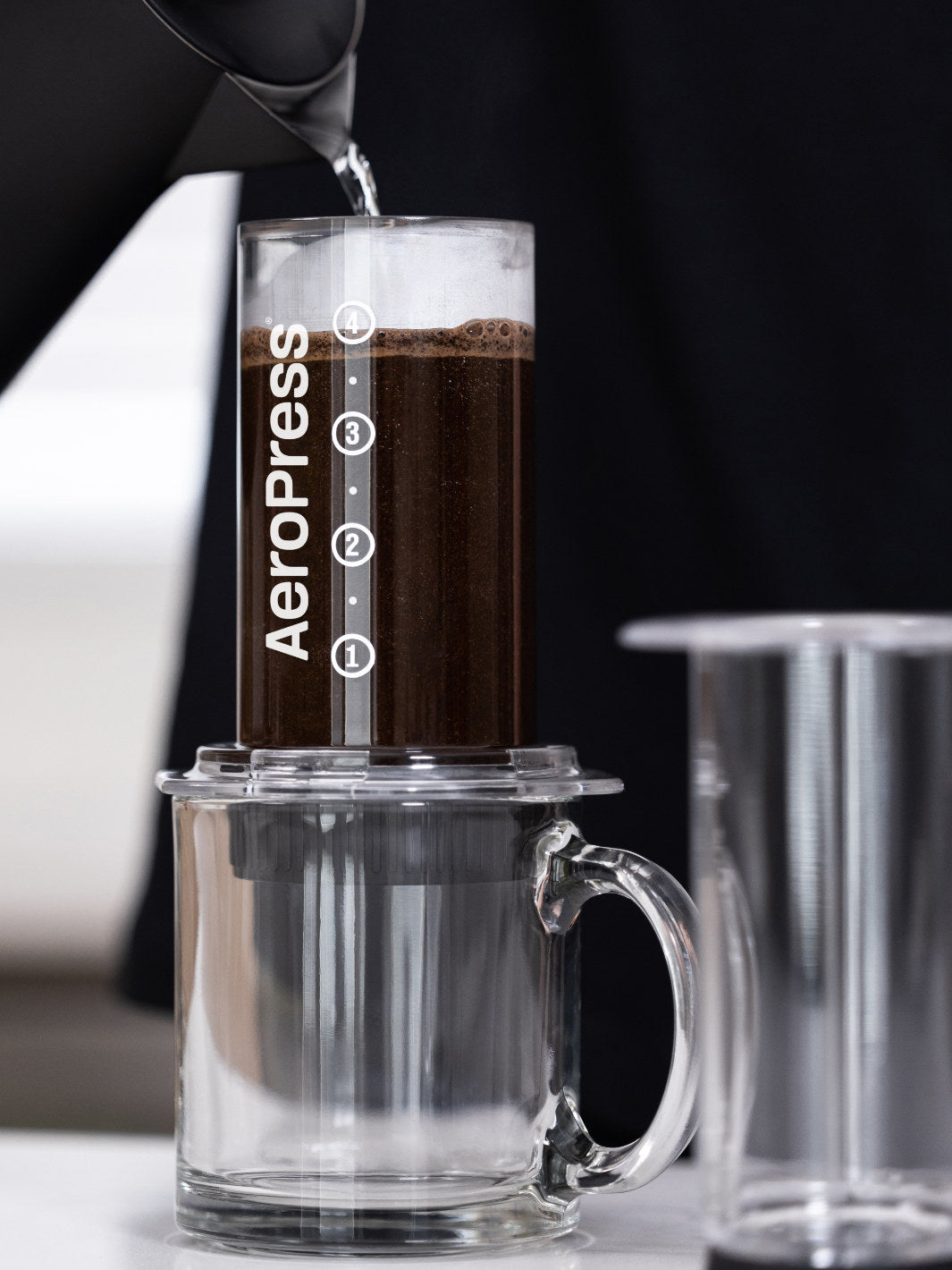 AeroPress Clear Coffee Maker (Transparent) (Damaged Box)