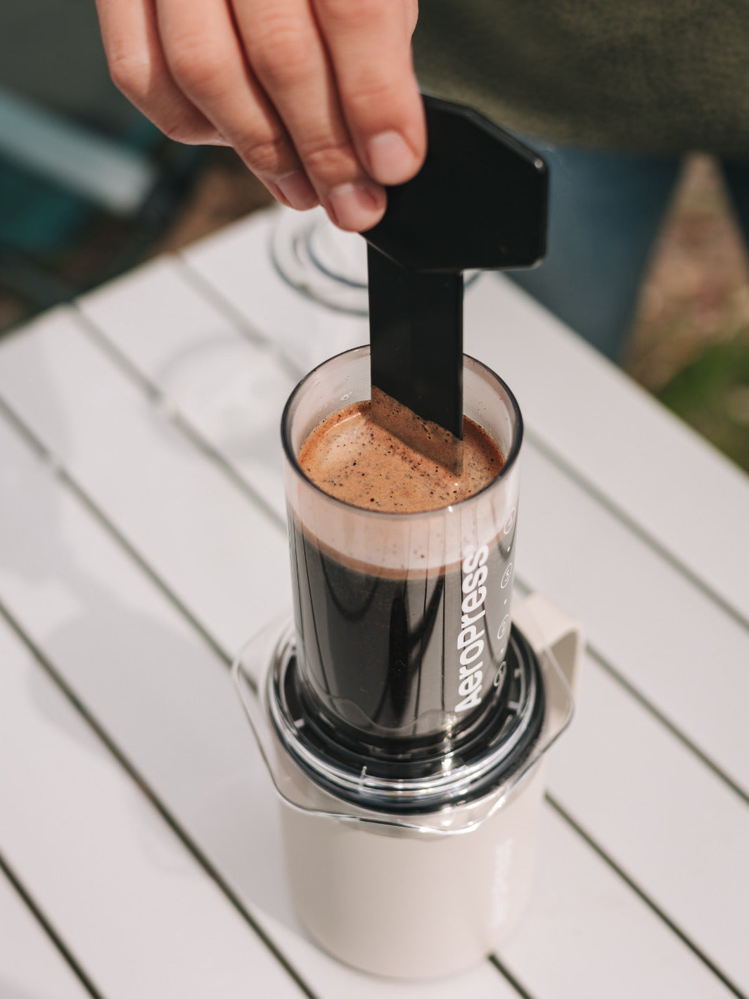 AeroPress Clear Coffee Maker (Transparent) (Damaged Box)