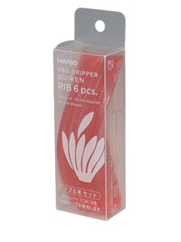 Photo of HARIO V60-02 Suiren Dripper Replacement Ribs (6-Pack) ( ) [ HARIO ] [ Parts ]