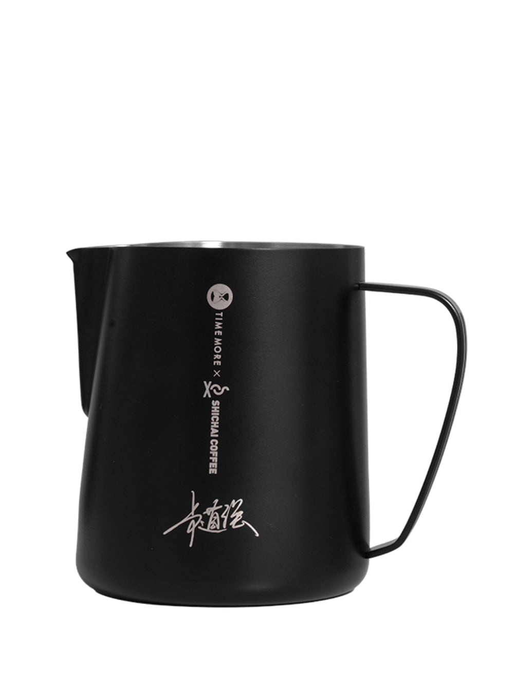Photo of TIMEMORE Rosetta Milk Pitcher (700ml/23.67oz) ( Black ) [ Timemore ] [ Milk Pitchers ]