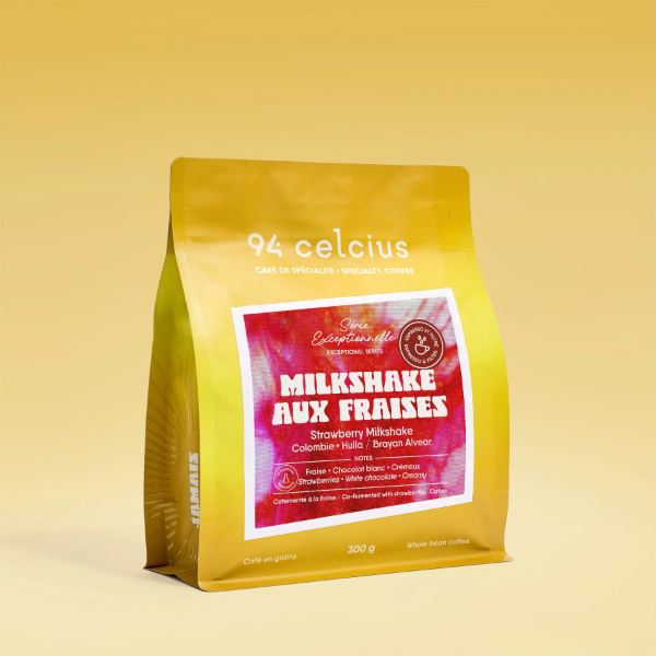 94 Celcius - Bryan Alvear: Milkshake aux Fraises