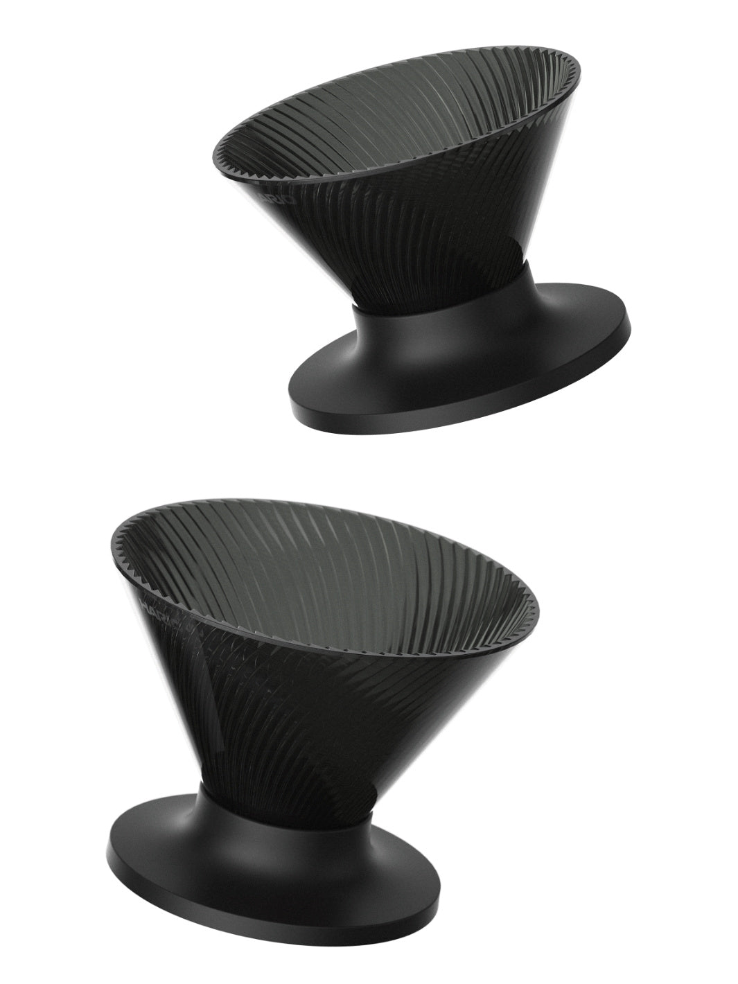 HARIO V60-01 NEO Dripper (Tritan) (Black)