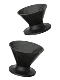 Photo of HARIO V60-01 NEO Dripper (Tritan) (Black) ( ) [ HARIO ] [ Pourover Brewers ]