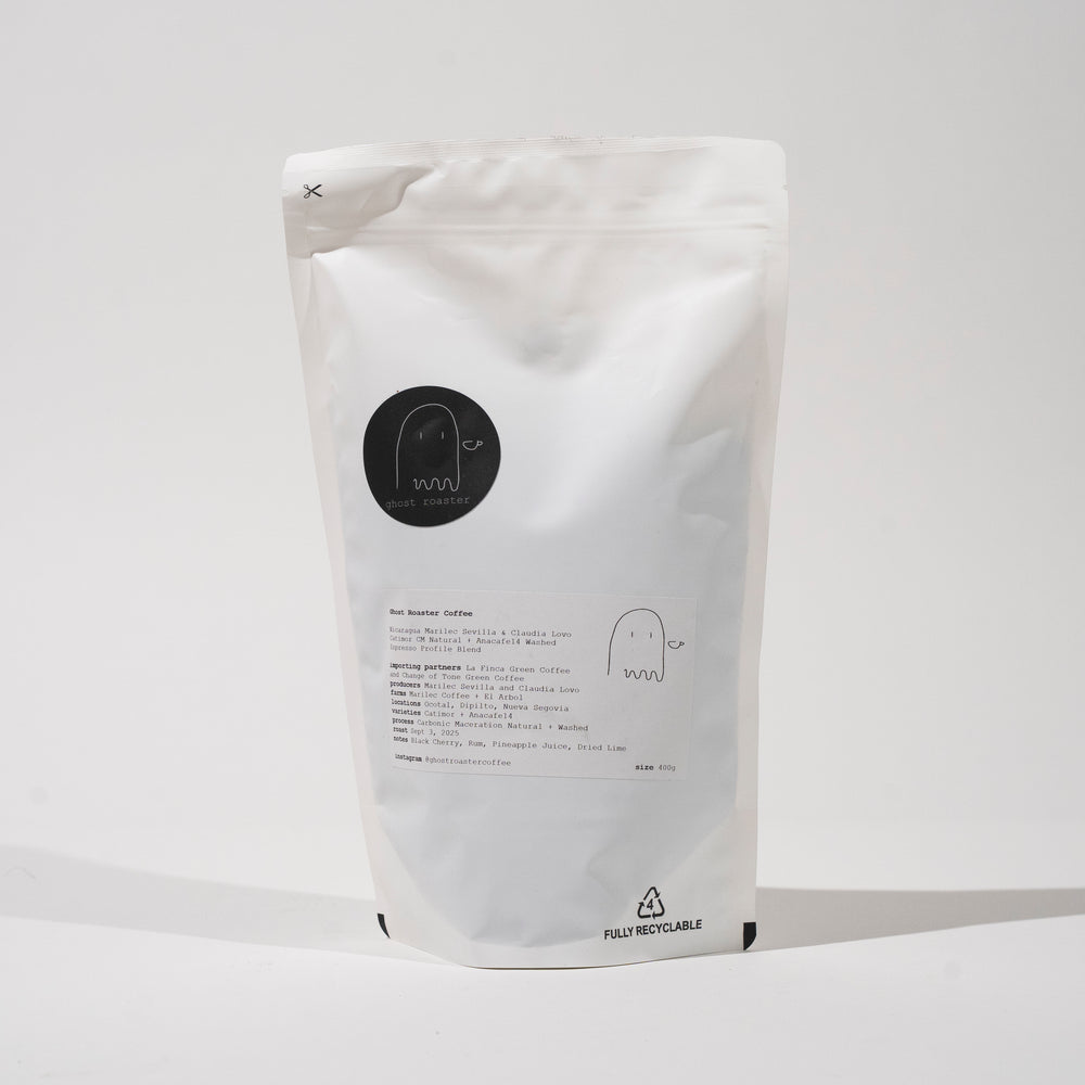 Photo of Ghost Roaster - Marilec Sevilla & Claudia Lovo Espresso Blend ( ) [ Ghost Roaster ] [ Coffee ]