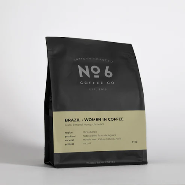 Photo of No6 - Brazil - Women in Coffee ( Default Title ) [ No6 Coffee Co. ] [ Coffee ]