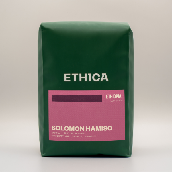 Photo of Ethica - Solomon Hamiso Espresso (1kg) ( Default Title ) [ Ethica Coffee Roasters ] [ Coffee ]