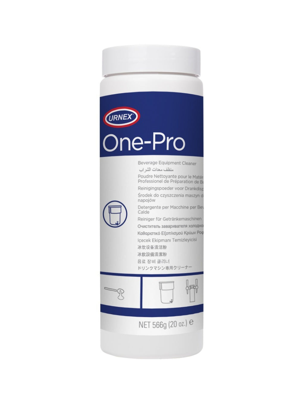 Photo of URNEX One-Pro (566g/20oz) ( Default Title ) [ Urnex ] [ Cleaners ]