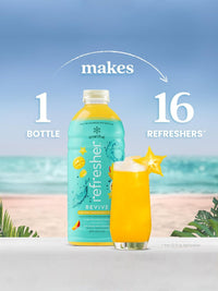 Photo of SmartFruit Revive Refresher (1419.53ml/48oz) (Star Fruit, Passion Fruit, Mango) ( ) [ SmartFruit ] [ Drink Concentrate ]
