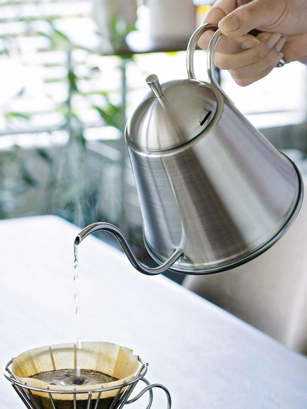 KOGU 2-Piece Coffee Set (Itteki SS Kettle + Pourover Dripper)