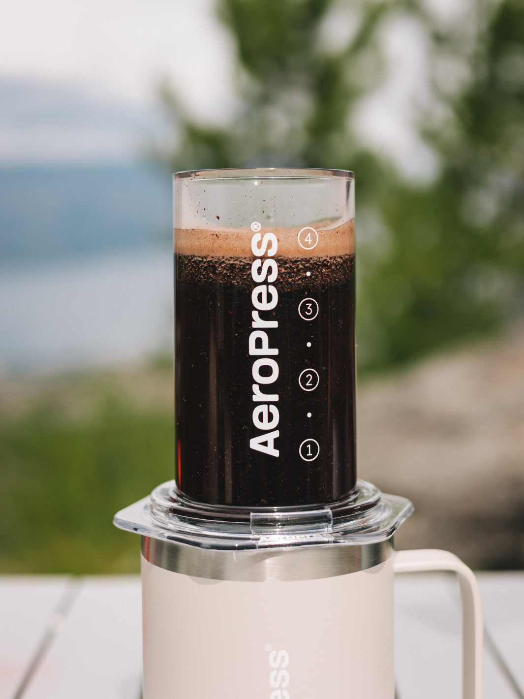 AeroPress Clear Coffee Maker (Transparent) (Damaged Box)