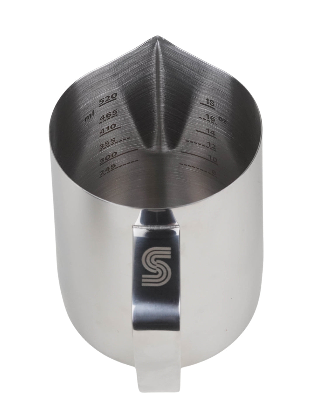 supergood PitchPerfect™ Milk Pitcher (600ml/20oz) (Stainless Steel) (Minor Aesthetic Defect)