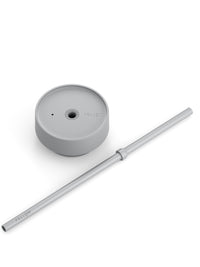 Photo of FELLOW Carter Cold Replacement Lid + Straw (16oz/474ml) ( Matte Grey ) [ Fellow ] [ Parts ]