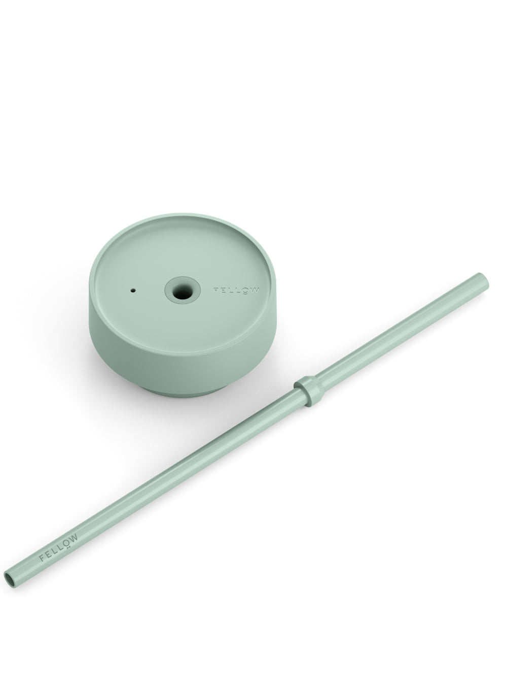 Photo of FELLOW Carter Cold Replacement Lid + Straw (16oz/474ml) ( Mint Chip ) [ Fellow ] [ Parts ]